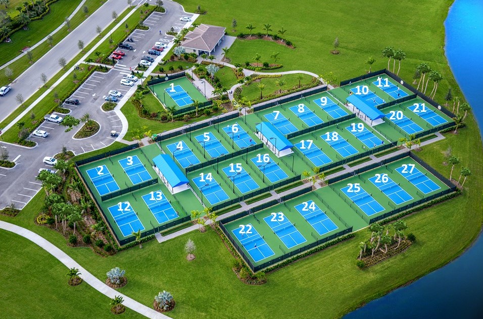 Pickleball Court Image